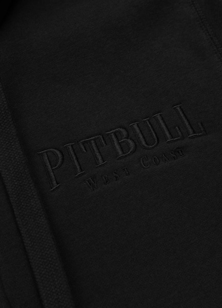 PIT BULL &quot;RUFFIN DETROIT&quot; Zip-Up Hoodie - Black/Black