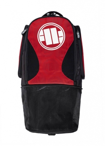 Plecak PIT BULL "Logo" treningowy średni - czerwony