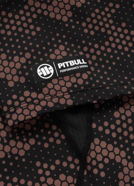 Rashguard PIT BULL "HEX CAMO HILLTOP" - ciemny piaskowy