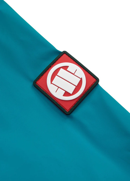 Kurtka wiosenna PIT BULL "Athletic Logo" '23 - turkusowa