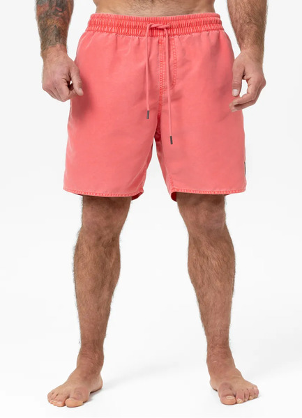 PIT BULL &quot;BALFOUR&quot; men&#39;s swimming shorts - salmon