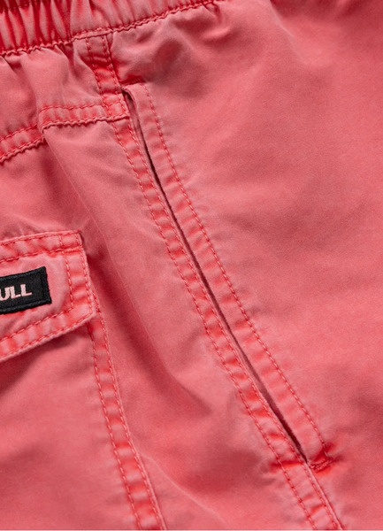 PIT BULL &quot;BALFOUR&quot; men&#39;s swimming shorts - salmon