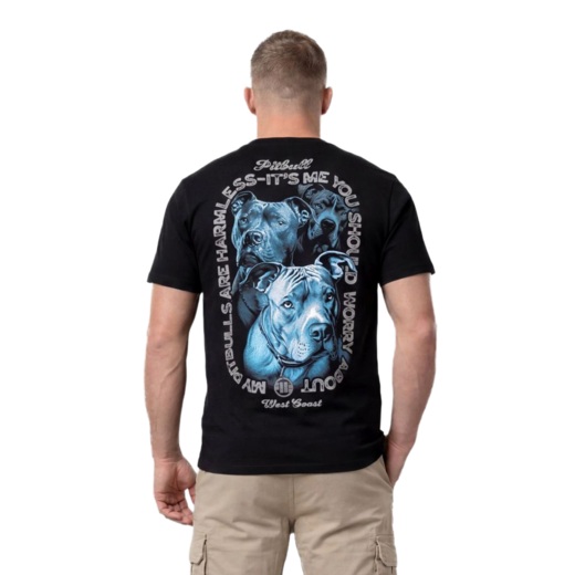 PIT BULL "PROTECTOR" men's t-shirt - black