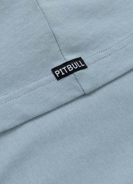 Koszulka męska PIT BULL Loose Fit "SHOT FOR SHOT" - błękitny