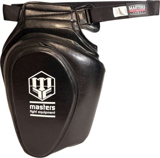 Fairtex TP3 Thigh Shields (black/white) Pair - 2 PCS