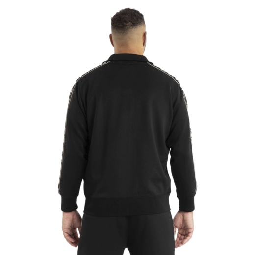 PIT BULL POWERS men's zip-up sweatshirt - black