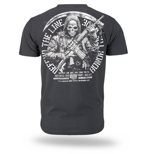 Koszulka T-shirt Dobermans Aggressive "TACTICAL II TS415" - grafitowa