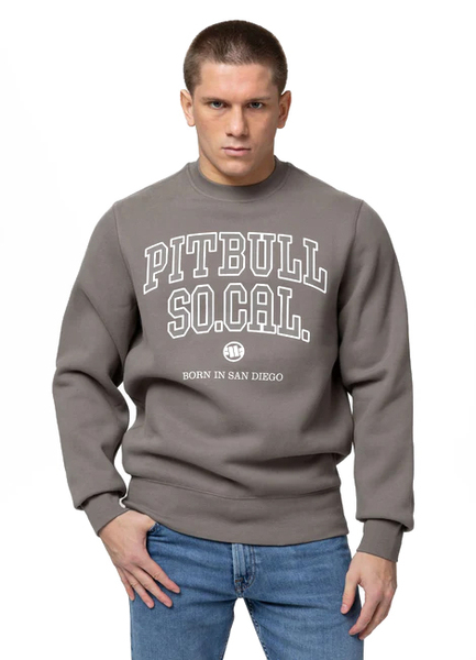 PIT BULL "SO CAL" Men's Sweatshirt - Taupe