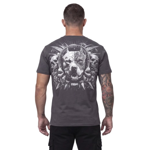 PIT BULL "WORLD" Men's T-Shirt - Black
