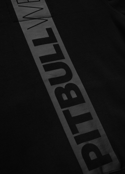 Bluza damska rozpinana z kapturem PIT BULL "Hilltop" - czarna