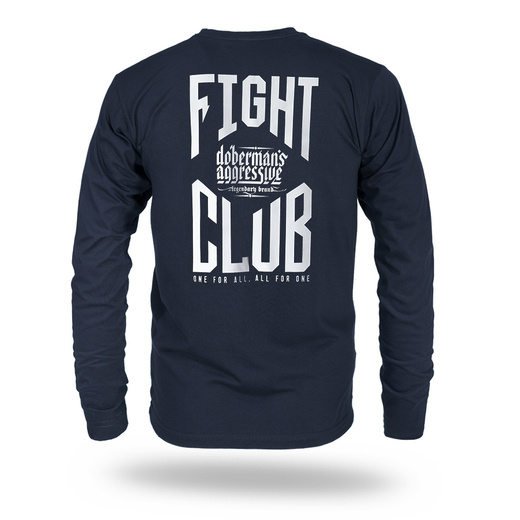 Longsleeve Dobermans Aggressive "FIGHT CLUB" LS423 - granatowy