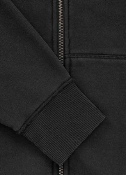 Men's zip-up hoodie PIT BULL "HACKETT" - graphite