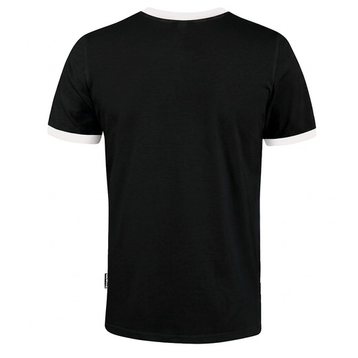 Pretorian Ringer "PS" 3D T-Shirt - Black