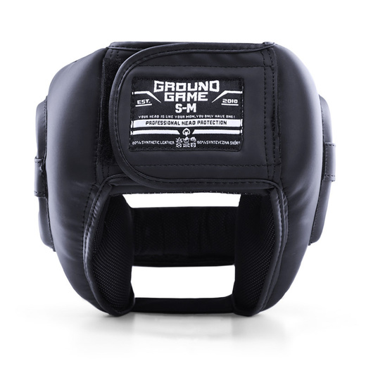 Kask bokserski Ground Game "STRIPE BLACK"