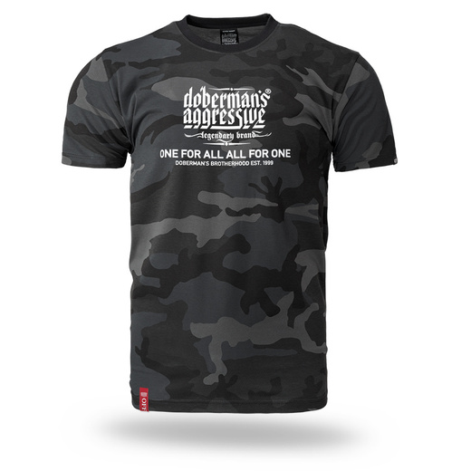 Koszulka T-shirt Dobermans Aggressive "LEGANCY TS403" - moro szara