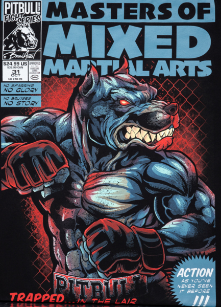 Koszulka PIT BULL "Master Of MMA" '23