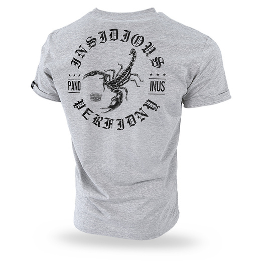 Koszulka T-shirt Dobermans Aggressive "INSIDIOUS" TS297E - szara