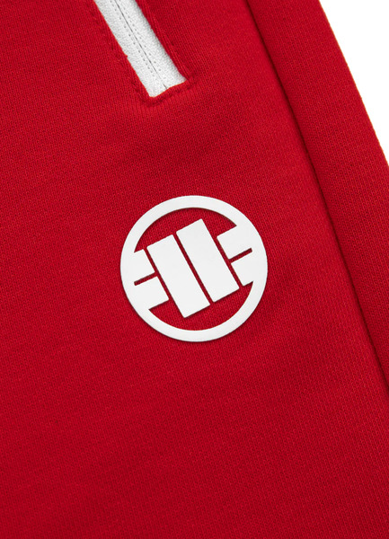PIT BULL Terry &quot;Small Logo&quot; tracksuit shorts - red