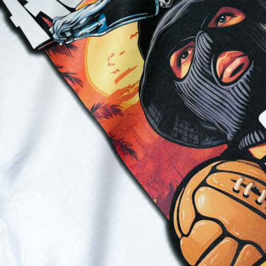 Extreme Adrenaline "When Weekend Comes" T-shirt - white