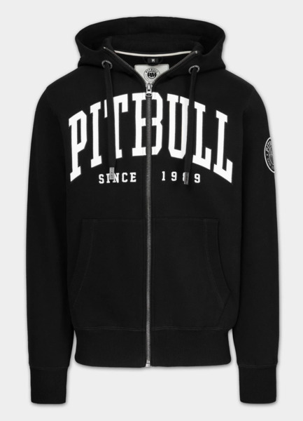 PIT BULL &quot;NORTON&quot; Zip-Up Hoodie - Black