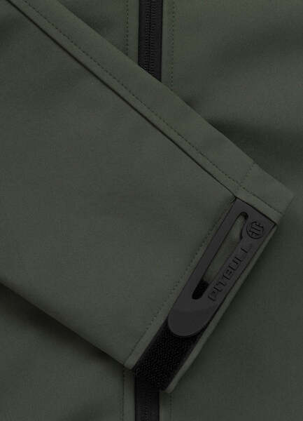 PIT BULL "Rockfish II" Hooded Softshell Jacket - Olive