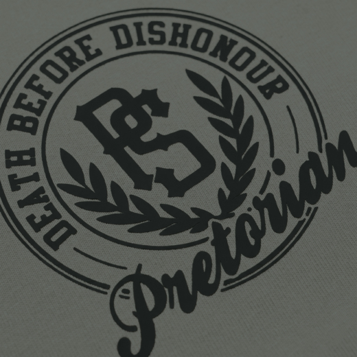 Pretorian Ringer "Honour" T-Shirt - Khaki