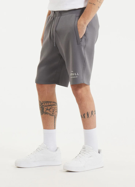 PIT BULL "SAMPSON" men's sweat shorts - graphite