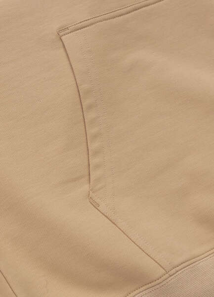 Bluza z kapturem PIT BULL "SMALL LOGO NUGGET" - piaskowy