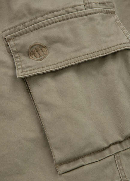 Szorty męskie bojówki PIT BULL "SCOTT" - khaki