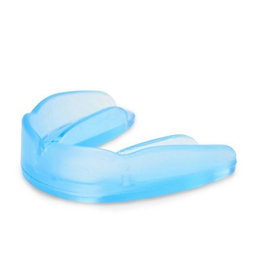 Leone "BASIC" single mouthguard - blue