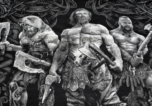 T-shirt &quot;Viking - Storm&quot; HD
