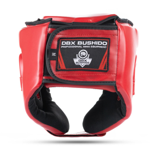 DBX Bushido ARH-2190-RED Tournament Boxing Helmet