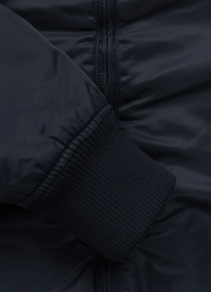 PIT BULL "HACKET" transitional bomber jacket - dark navy blue