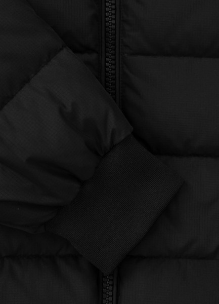 Kurtka zimowa pikowana z kapturem PIT BULL "DILLON" - czarny