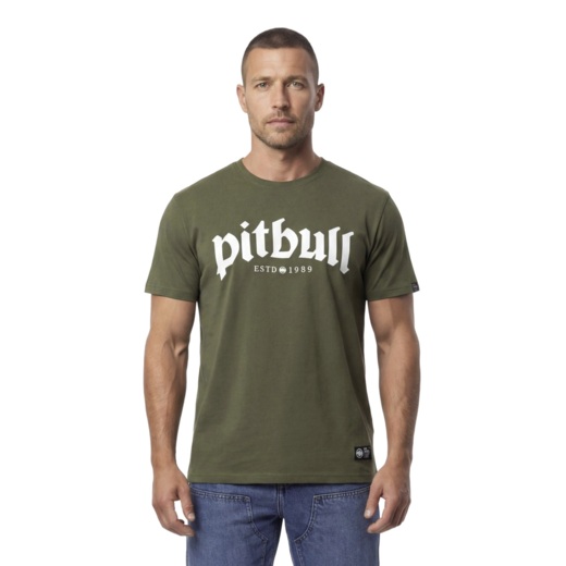 Koszulka PIT BULL O'SIDE - oliwkowy