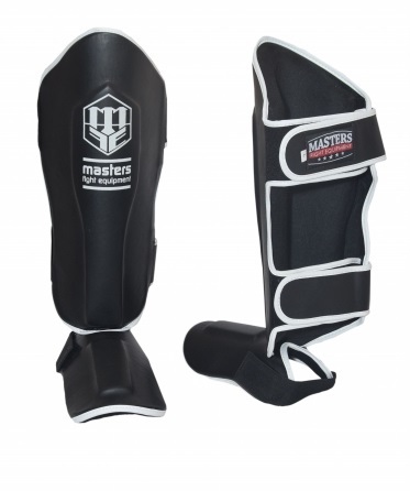 Masters NS-20 shin and foot protectors black