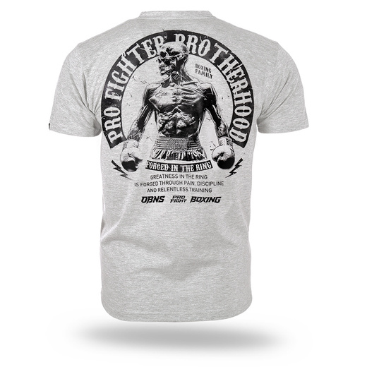 Koszulka T-shirt Dobermans Aggressive "PRO FIGHTER TS414" - szara
