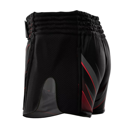 Extreme Hobby Muay Thai Shorts | POLAND ULTIMATE - Black