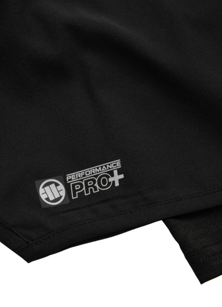 Spodenki szorty PIT BULL Performance Pro Mesh "New Logo" - czarno/czarne