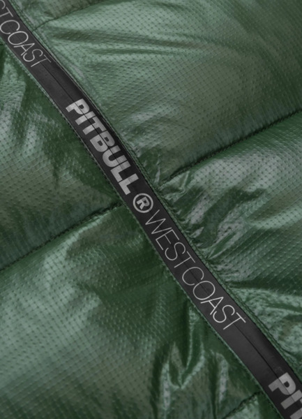 Kurtka zimowa PIT BULL "PEPPERWOOD" - ciemny zielony