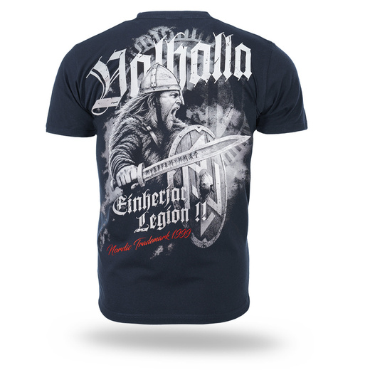 Koszulka T-shirt Dobermans Aggressive "EINHERJAR LEGION TS421" - granatowa