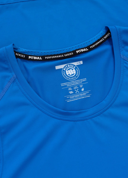 Tank Top Mesh PIT BULL "RUNWAY" - niebieski