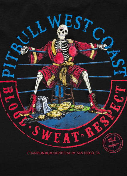 PIT BULL "CHAMPION BLOODLINE 2" men's t-shirt - black