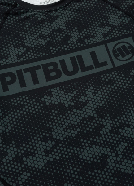 Rashguard longsleeve PIT BULL "HEX CAMO HILLTOP" - oliwkowy