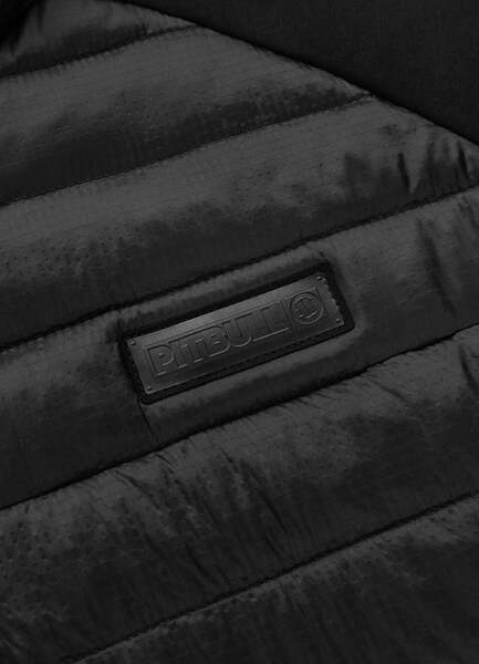 Bezrękawnik z kapturem PIT BULL "HOFER" - czarny