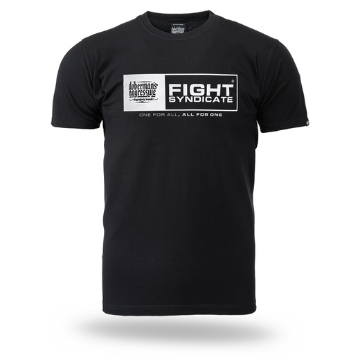 Koszulka T-shirt Dobermans Aggressive "FIGHT SYNDICATE TS420" - czarna