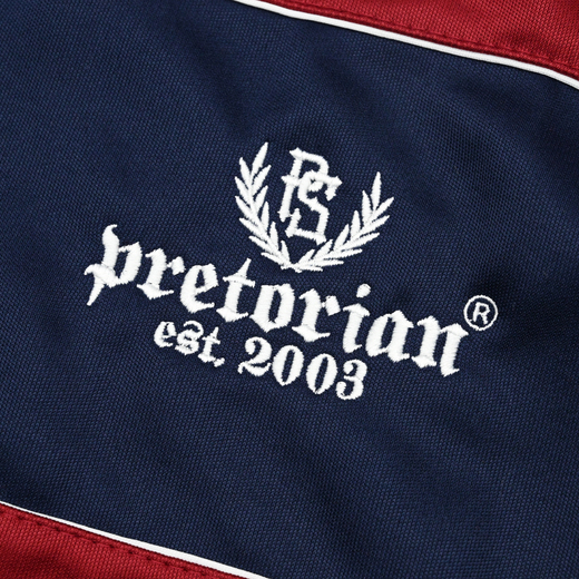 Bluza rozpinana Pretorian "Est. 2003" - bordowa
