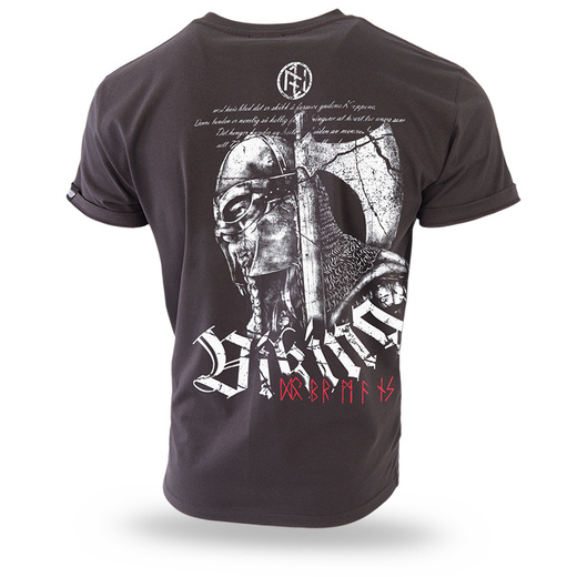 T-shirt Dobermans Aggressive &quot;VIKING&quot; TS126 - brown