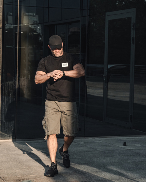 Dobermans Aggressive &quot;PATCH&quot; BC350E sweatshirt - gray