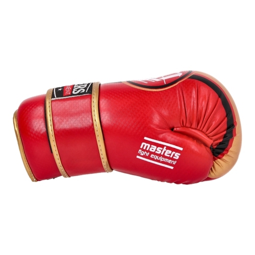 MASTERS Open Gloves "ROSM-MASTERS" (WAKO APPROVED) - Red